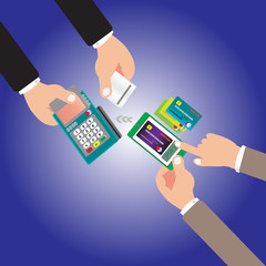 Online payment of concept