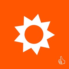 weather icon stock vector illustration