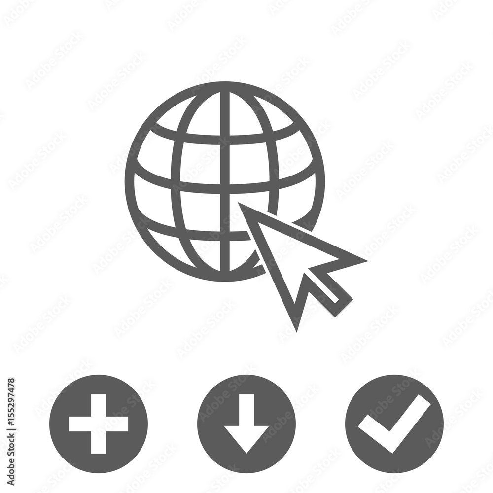 Canvas Prints web icon stock vector illustration flat design