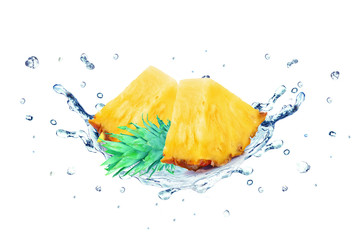Pineapple splash water