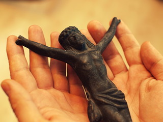 Cross on the hands 3