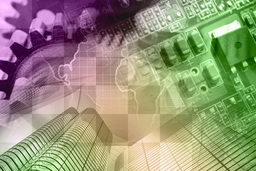 Fototapeta premium Business background