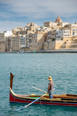 Taxi boat in Malta