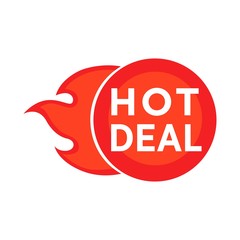 Hot deal symbol