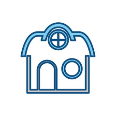 house real estate icon vector illustration graphic design