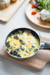 Spinach with Cheese