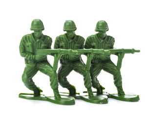 Collection of traditional toy soldiers