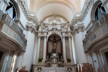Fototapeta na wymiar Church of Chioggia, Venice