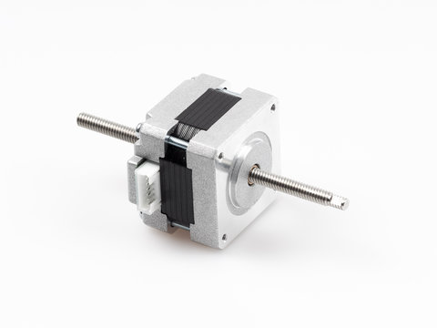 A linear stepper motor (actuator) creates translational motion with the simple operation of a stepper motor