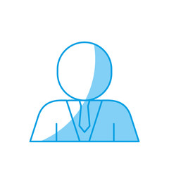 lawyer man icon over white background. vector illustration