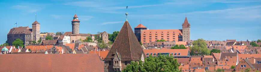 Panorama von Nürnberg