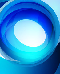 Shiny wave, glass futuristic hi-tech design. Vector abstract background