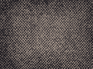 Texture of vintage textured textile fabric, pattern background flat