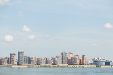 Fototapeta premium Panoramic view of historical buildings