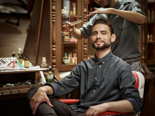 Portrait of a barber.