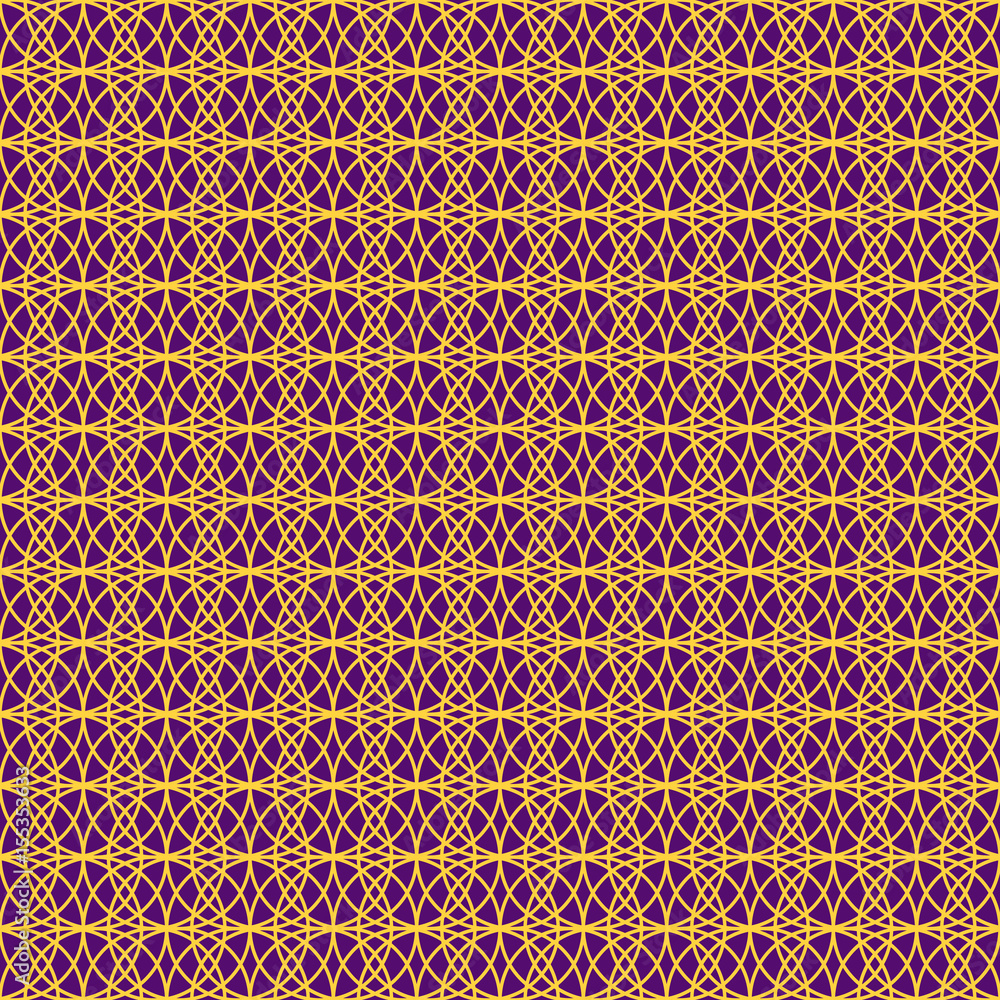 Poster vector seamless pattern. modern stylish texture. repeating geometric tiles. concentric circles