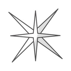 Fototapeta premium star burst isolated icon vector illustration design