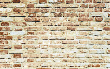 Old red brick wall textures and backgrounds