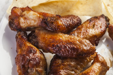 BBQ chicken wings