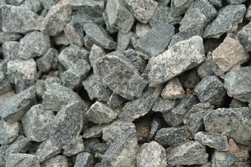 granite, granite rubble