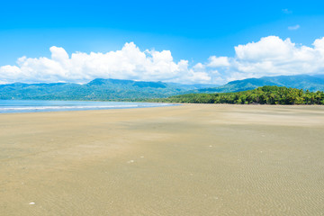 Marino Ballena National Park in Uvita - Punta Uvita - Beautiful beaches and tropical forest at pacific coast of Costa Rica