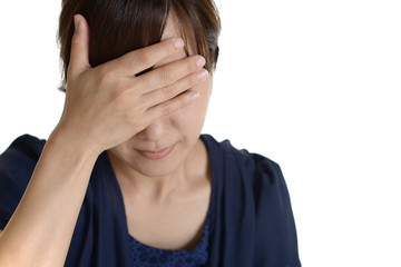 Fototapeta premium 落胆する女性