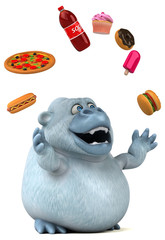 Fun yeti © Julien Tromeur