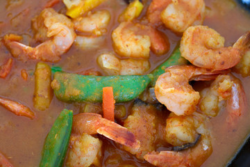 crevettes sauce aigre-douce
