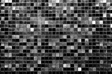 abstract square pixel mosaic background