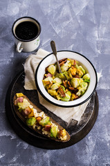 Sandwich with vegetables