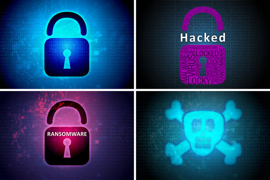 Hacked, Ransomware, Virus