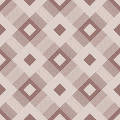 Geometric background. Brown seamless wallpaper