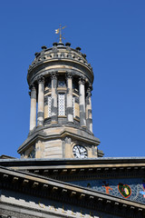 Fototapeta na wymiar Clock Tower, Museum of Modern Art, Glasgow, Scotland
