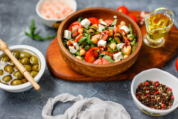 Spring vegetable salad