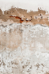 cracked concrete vintage brick wall background, old dirty