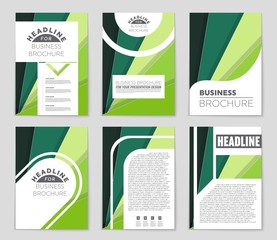 Abstract vector layout background set. For art template design, list, front page, mockup brochure theme style, banner, idea, cover, booklet, print, flyer, book, blank, card, ad, sign, sheet,, a4