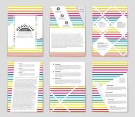 Abstract vector layout background set. For art template design, list, front page, mockup brochure theme style, banner, idea, cover, booklet, print, flyer, book, blank, card, ad, sign, sheet,, a4