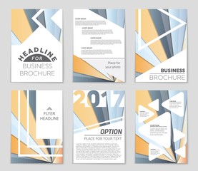 Abstract vector layout background set. For art template design, list, front page, mockup brochure theme style, banner, idea, cover, booklet, print, flyer, book, blank, card, ad, sign, sheet,, a4