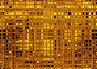 Gold mosaic, abstract tile background