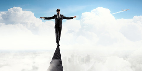 Risky and determined to do it