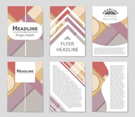 Abstract vector layout background set. For art template design, list, front page, mockup brochure theme style, banner, idea, cover, booklet, print, flyer, book, blank, card, ad, sign, sheet,, a4