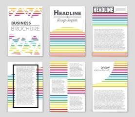 Abstract vector layout background set. For art template design, list, front page, mockup brochure theme style, banner, idea, cover, booklet, print, flyer, book, blank, card, ad, sign, sheet,, a4