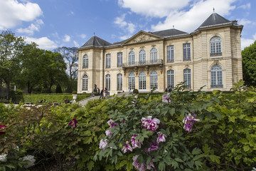 Fototapeta na wymiar in the gardens of the Rodin musem, Paris, France