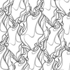 Abstract graphic fire