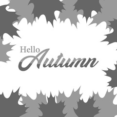 Autumn concept illustration vector