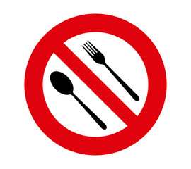 forbidden signal cutlery