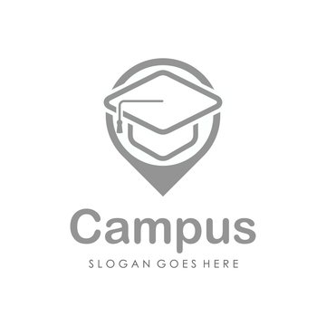 Book logo design vector