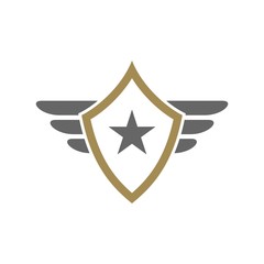 Army and military logo design logo