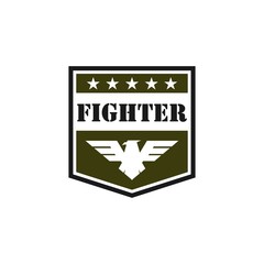 Army and military logo design logo