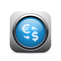 Square Push-Button - Vector